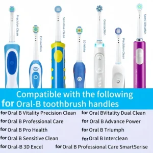 8pz testine ricambio spazzolino elettrico Pro 500 1000 1500 3000 5000 7000