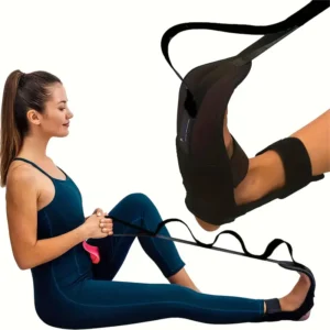 Allungatori multifunzionali piedi polpacci bande elastiche yoga gambe corda