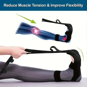Allungatori multifunzionali piedi polpacci bande elastiche yoga gambe corda