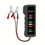 Mini tester batteria auto 6 LED alternatore digitale 12V auto moto compatto