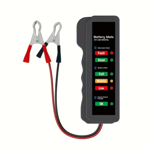 526-1.webp Mini tester batteria auto 6 LED alternatore digitale 12V auto moto compatto