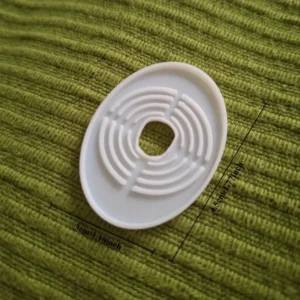 1x tappetino protettivo base ricarica spazzolini Oral-B bianco igienizzante