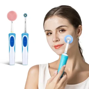 Testina pulizia viso blue spazzolino elettrico Oral-B esfoliazione massaggio
