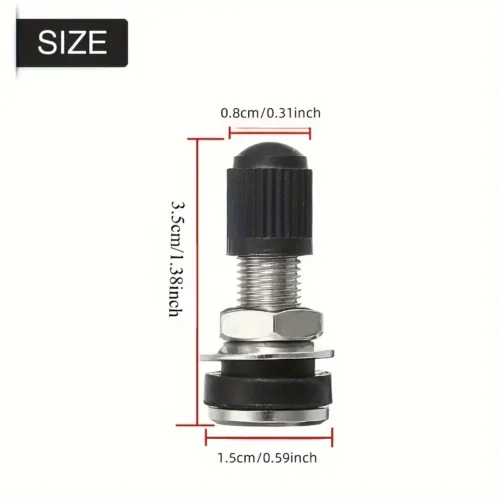 2pz Valvola pneumatici bullone per auto moto bicicletta universale