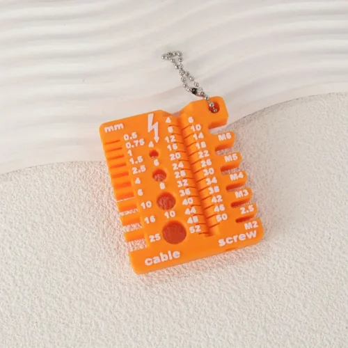 Calibro filo vite nero spessore manuale standard portatile DIY multifunzione