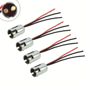 2x Supporto adattatore lampadina LED BA15D BA9S 1156 1157 segnale auto
