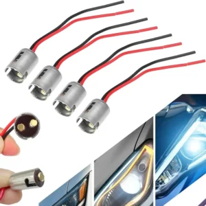 2x Supporto adattatore lampadina LED BA15D BA9S 1156 1157 segnale auto