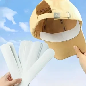 20pz cuscinetti assorbenti visiera cappello anti-sudore monouso bianco pratico