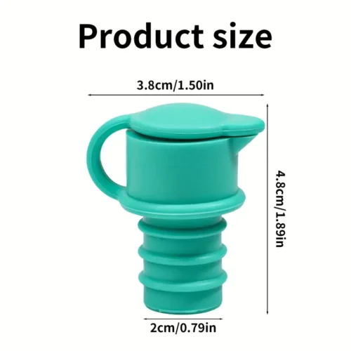 2pz tappi bottiglia vino silicone riutilizzabili antiperdite universali
