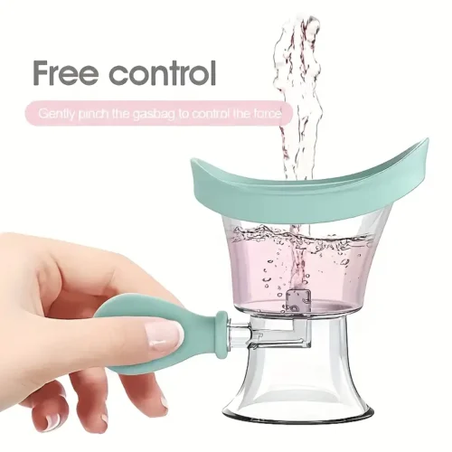 Set tazze lavaggio occhi VERDE protezione multipla riutilizzabile pulizia viso