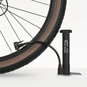Pompa aria portatile 80PSI nera WEST BIKING bici mini efficiente rapida