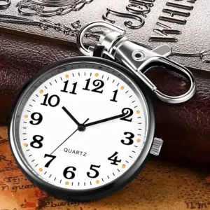 Orologi tasca bianco nero creativi moda idee regalo timer parete zaino