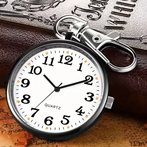 Orologi tasca bianco nero creativi moda idee regalo timer parete zaino