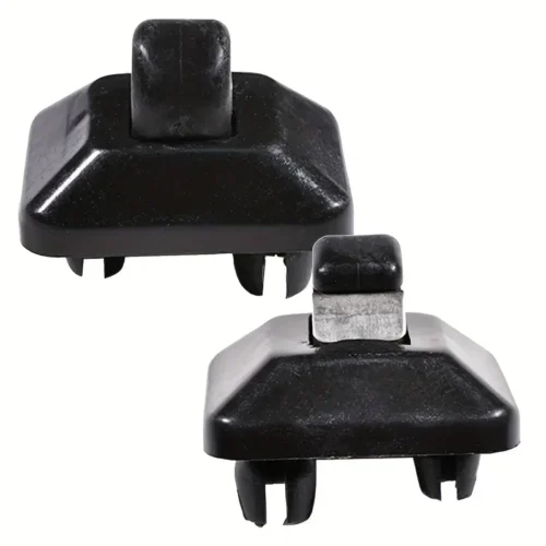 2x ganci portaoggetti parasole plastica per Audi A1 A3 A4 Q3 Q5 8W0857562A4PK