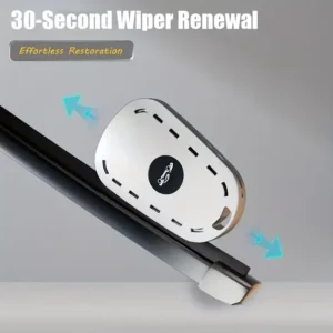 Strumento riparazione tergicristallo auto dorato kit lama ABS prolunga durata