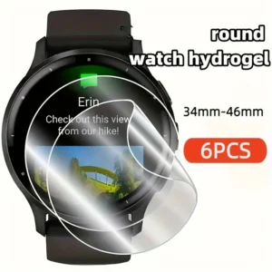 6pz pellicola protettiva idrogel smartwatch 40mm antigraffio facile