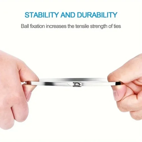 25pz fascette stringitubo acciaio inox 150mm multiuso scarico interni esterni