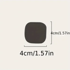 2pz fermagli magnetici cintura sicurezza pelle PU auto SUV clip fissaggio