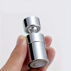 Rubinetto rotante 360° 2 modalità spruzzo schiuma lavello cucina bagno