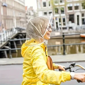 Berretto pioggia visiera rete uomo donna impermeabile traspirante outdoor