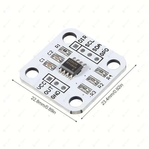 1pz modulo sensore angolo AS5600 12-bit 0-360° alta precisione rame integrato