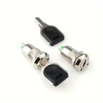 CLELO 2pz interruttore chiave elettrico metallo 12mm on/off blocco sicurezza