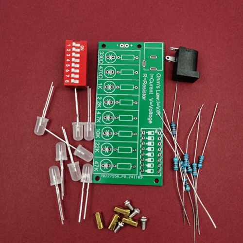 Kit pratica saldatura fai da te schede elettroniche esercizio apprendimento