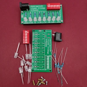 Kit pratica saldatura fai da te schede elettroniche esercizio apprendimento
