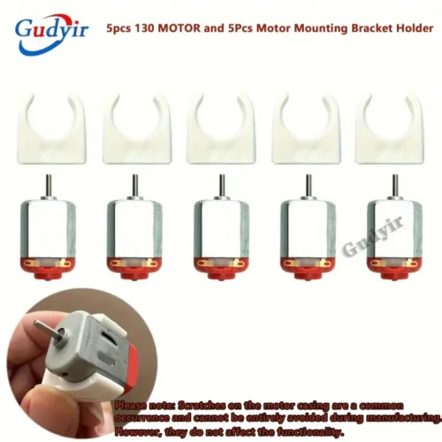 5pz motore elettrico micro 130DC 16500RPM magnete forte alta velocità