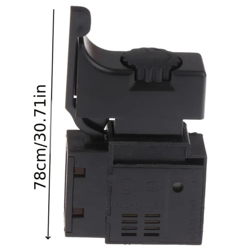 FA2-6/1BEK interruttore trigger velocità trapano elettrico nero 6A 250V pulsante