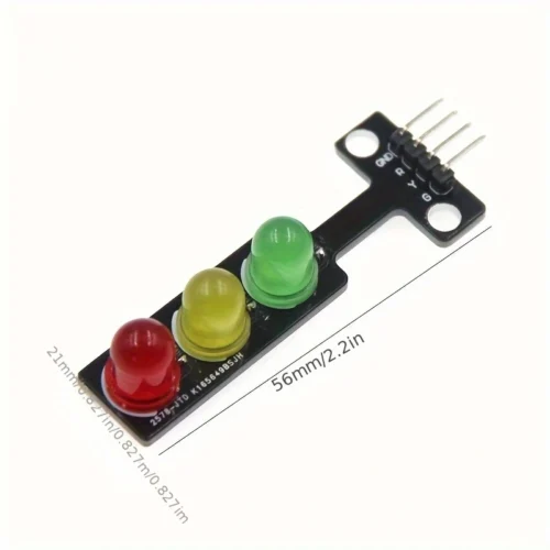 1x modulo LED semaforo 5V luce rossa accessori robot segnalatore luminoso