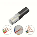 10pz connettori rapidi cavi nero trasparente senza saldatura serraggio ottone