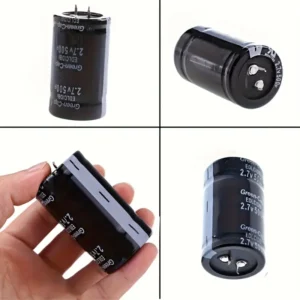 Condensatore farad nero 35x60mm 2.7V 500F super raddrizzatore auto
