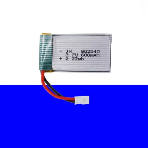 Battery 802540 Litio Polimero 3.7V 600mAh 25C X5C RC drone quadricottero modello