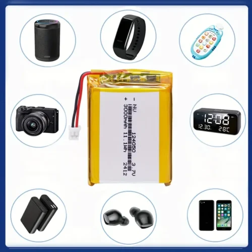 Batteria Litio 124050 Polimero 3.7V 3000mAh 3S 20C auto drone RC quadricottero