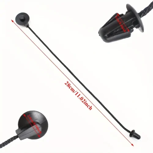 2x cinghie corde copertura baule per Ford Focus Hatchback 2012-2017 cofano