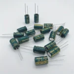 10pz condensatori 25V1000uF verdi dorati bassa ESR progetti elettronici