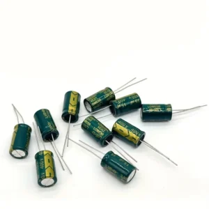 10pz condensatori 400V15uF verdi dorati bassa resistenza alta tensione