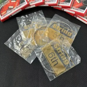 Corde chitarra elettrica EG 01 acciaio nickel 6pz alta qualità suono brillante