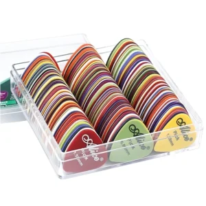 Medagliette chitarra 24pz plastica ABS mista acustica elettrica basso