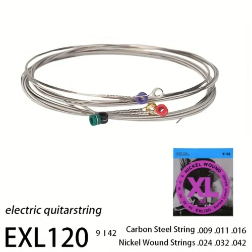 Set 6 corde EXL120-009 alto carbonio classica elettrica basso nickel