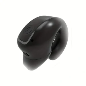 Auricolare singolo wireless conduzione ossea clip orecchio sport soppressione