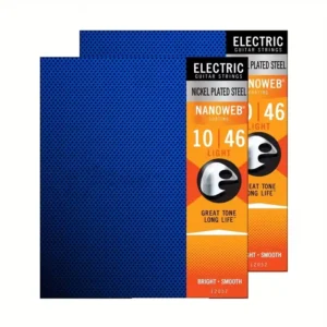 Set 6 corde chitarra elettrica 12052 nickel anti-ossidazione suono brillante