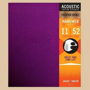 Set corde chitarra acustica 16027 6pz suono eccellente regalo vacanze