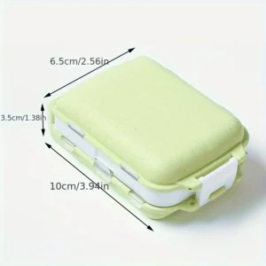 Scatola attrezzi pesca verde 3 strati scomparto plastica resistente