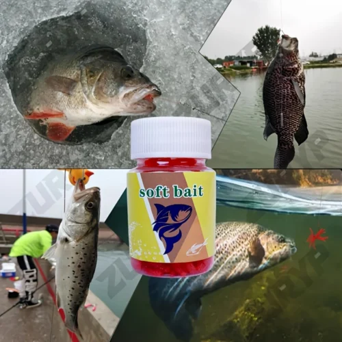 Granuli esca rossa pesca palla attraente bass carpe divertimento universale