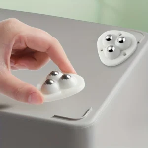 4pz ruote tre sfere acciaio cuscinetto rotazione fluida mobili tavoli