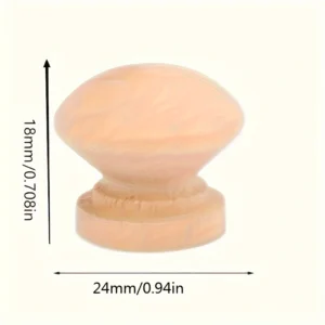 10pz manici legno massello cassetti armadi doppio foro scatola