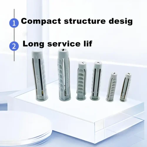 50pz tappi espansivi regolabili 4 lati plastica ancoraggio pareti