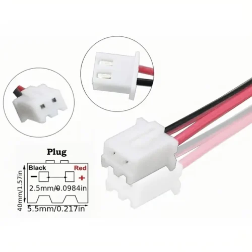 Ventola raffreddamento nera 80mm DC 12V 8010 accessorio elettronica